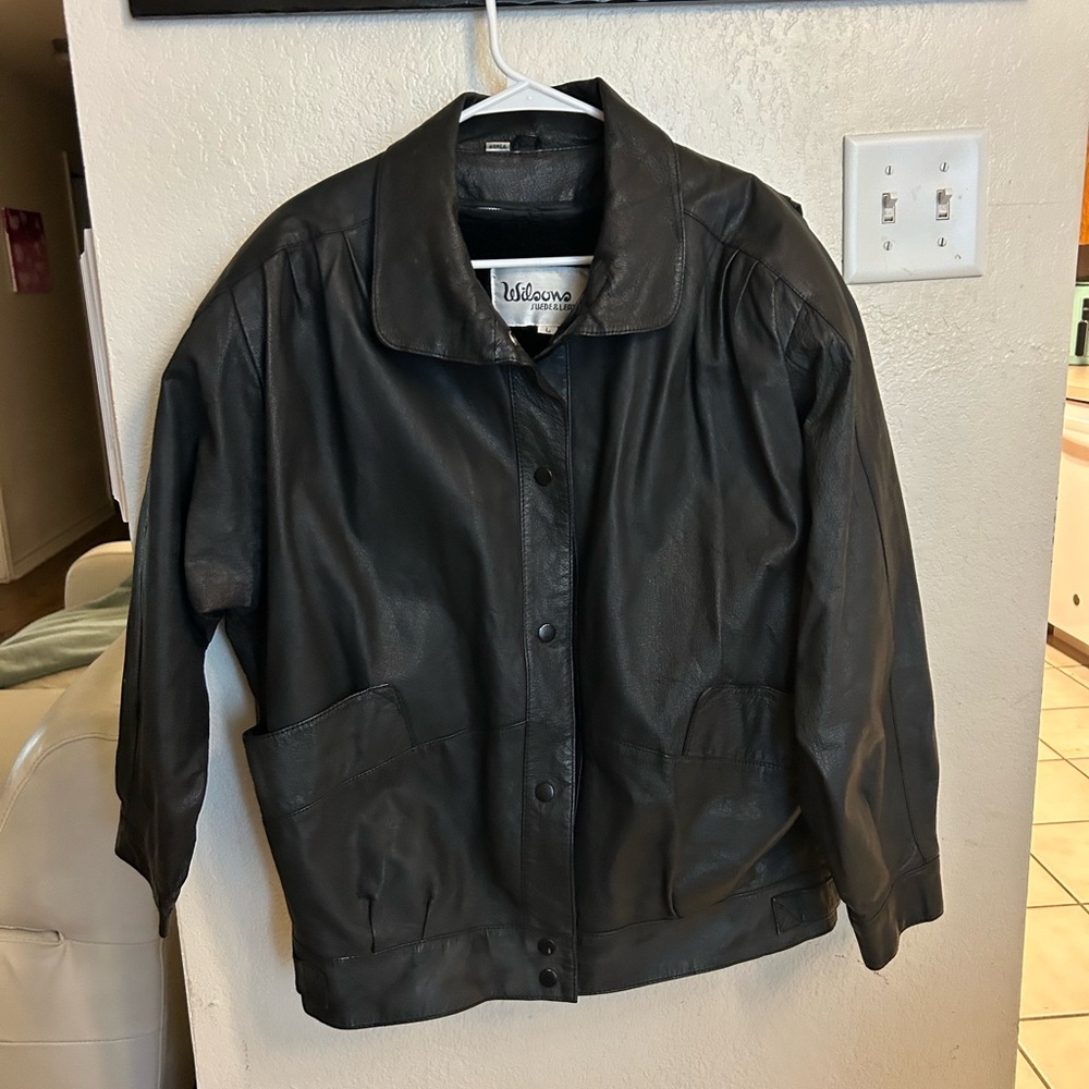 Wilson Dark Leather Women's Jacket
